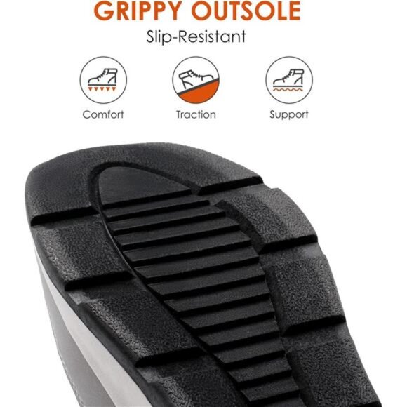 Women's Winter Snow Boots, Faux Fur Waterproof Ankle Booties, - Picture 3 of 6